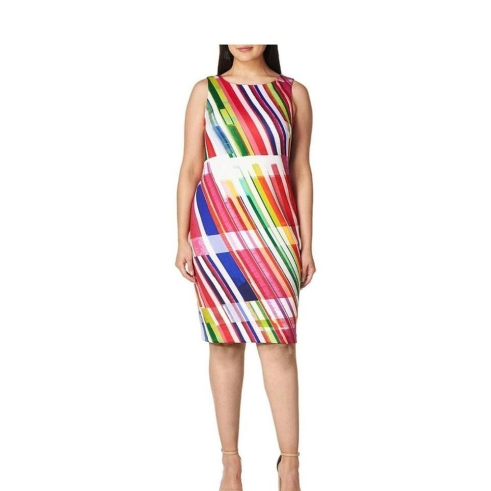 Calvin Klein Womens Sleeveless Dress